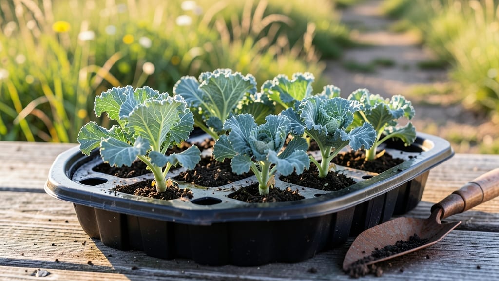 Kale Seedlings Pictures: Stages to Transplant With Confidence