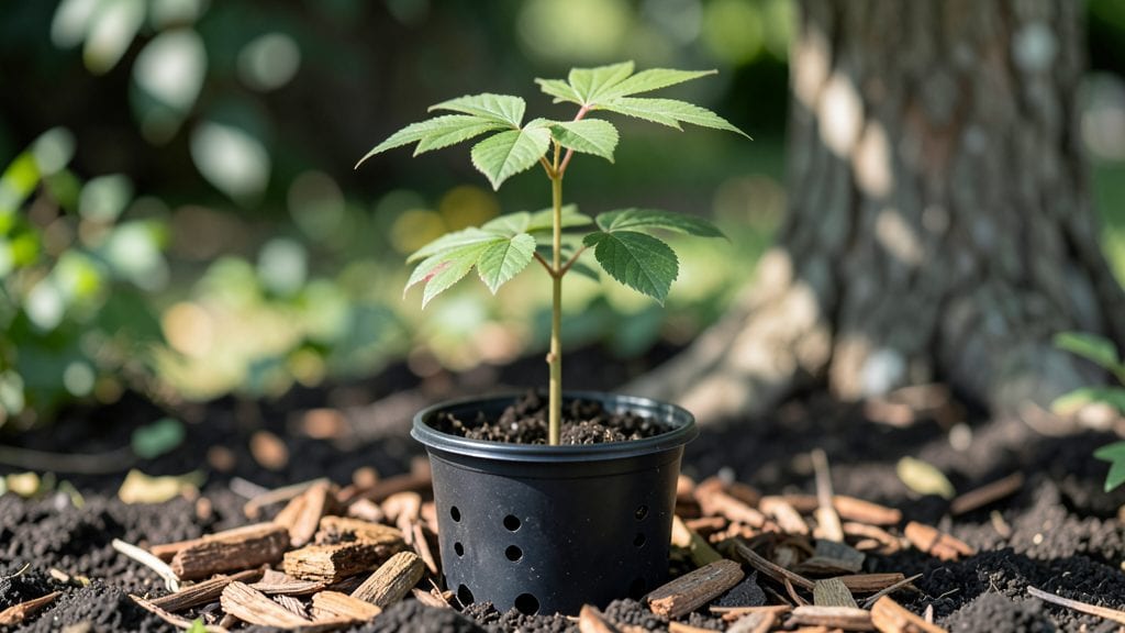 Katsura Tree Seedling: Fragrant Leaves and Adaptable Growth Zones