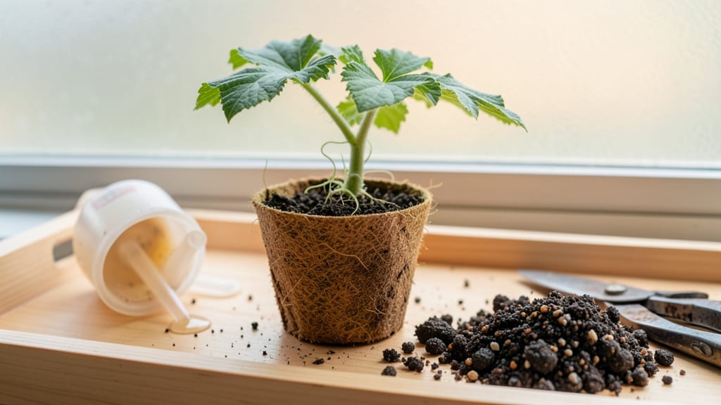 Melon Seedling Identification: Distinguishing Varieties by True Leaf Shape
