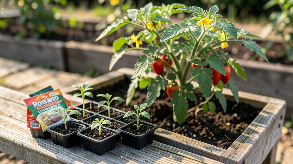 Romano Tomato Seeds: Stress-Free Germination in 7 Days