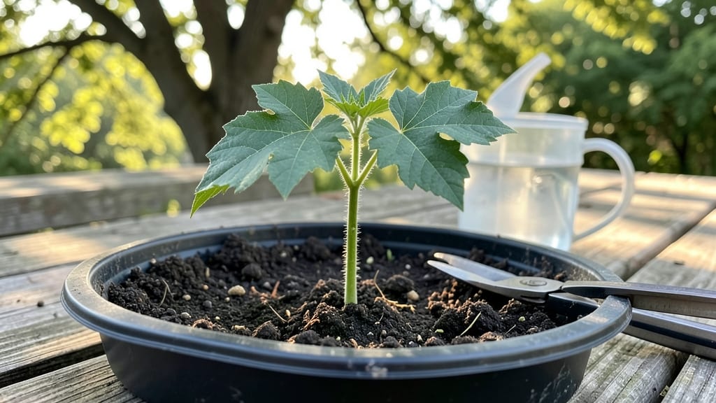 Okra Seedling Sprouts: Speed-Germination in 3 Days With No-Stress Method