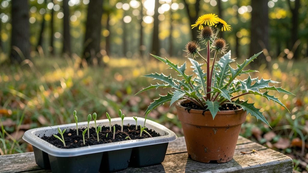 Sow Thistle Seeds: Cold-Hardy Perennial Thrives in Poor Soil