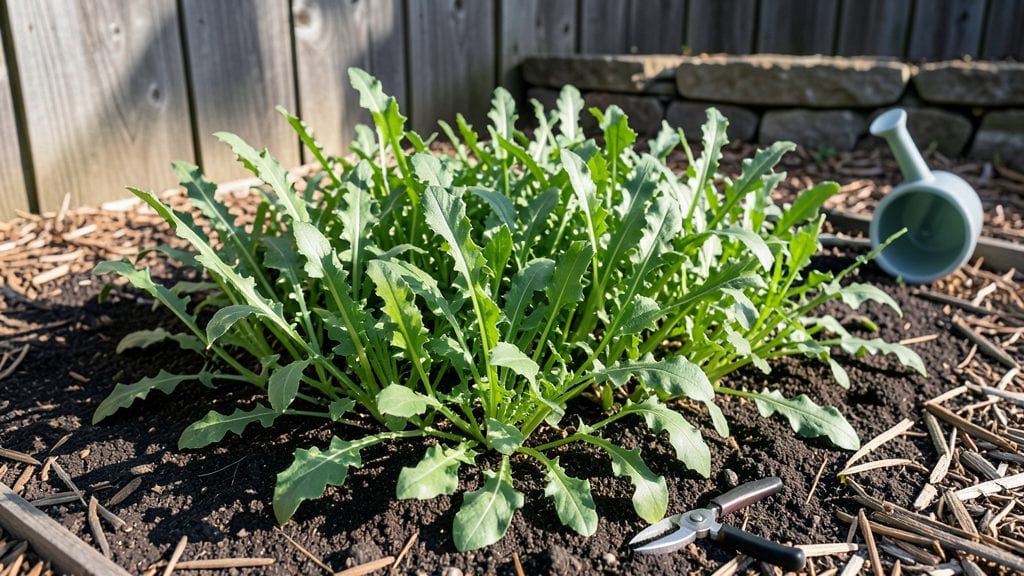 Thin Arugula Seedlings: Precision Transplanting for Bushy Growth