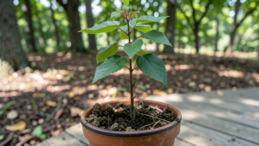 Trumpet Vine Seedling: Fast-Germinating Perennial for Bold Privacy Screens