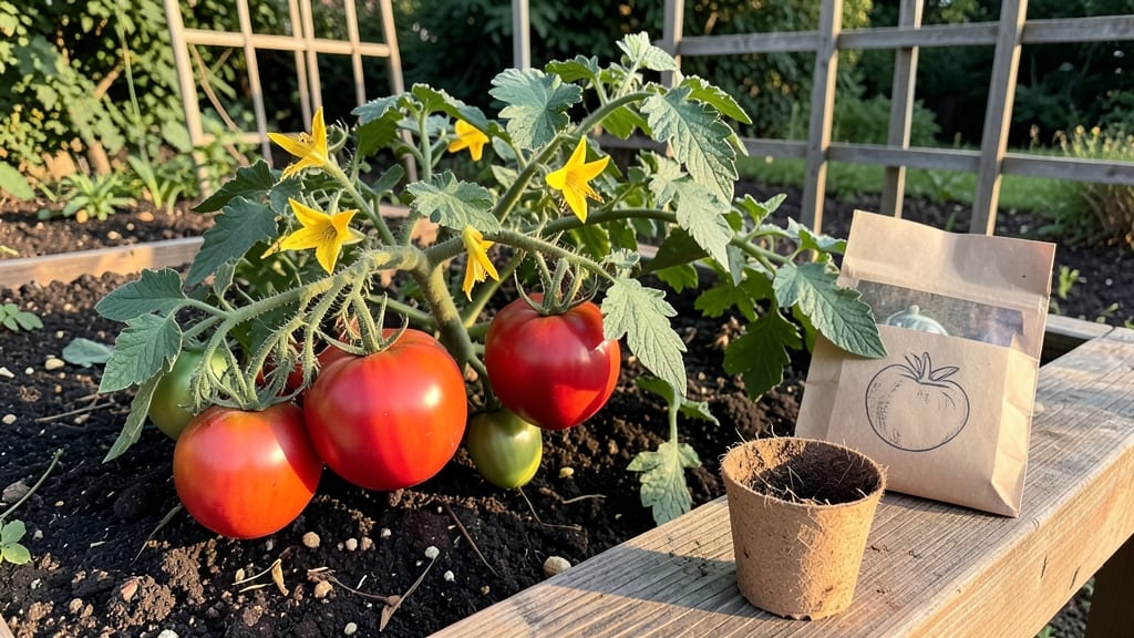 Whopper Tomato Seeds: Fast Germination and Bushy Vines in Weeks
