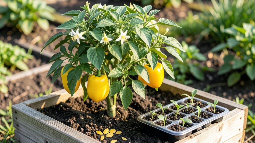 Yellow Pepper Seeds: Heat-Resistant Varieties for Bold Harvests